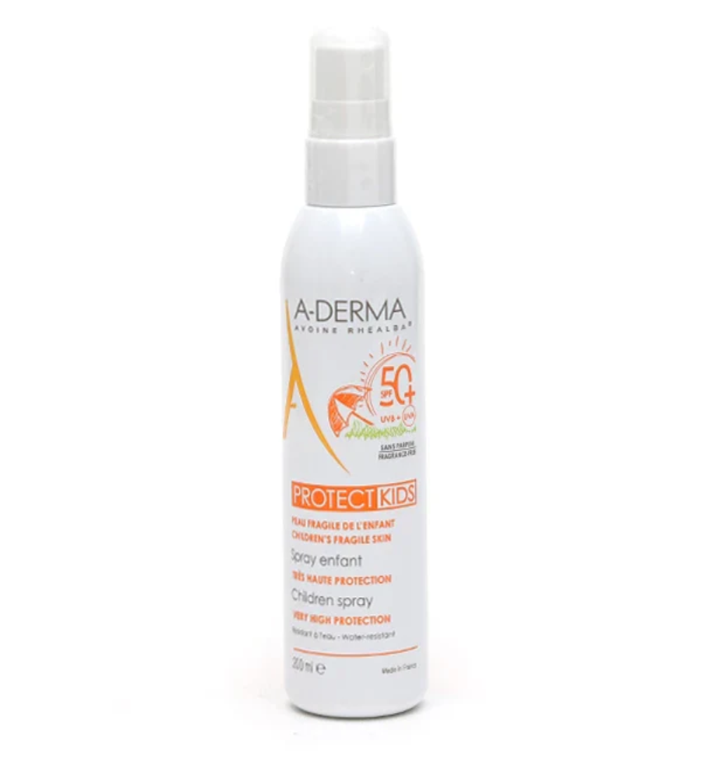aderma spray solaire enfant Aderma Protect Children Spray SPF 50+ 200 mL - Image 1