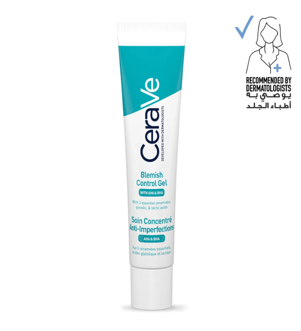 blemish control gel crv CeraVe Blemish Control Gel Facial Moisturiser For Acne & Blemishes 40 mL - Image 1
