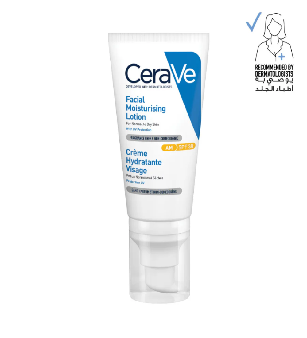 creme hydratante am spf30 crv CeraVe Facial Moisturizer SPF30 52 mL - Image 1