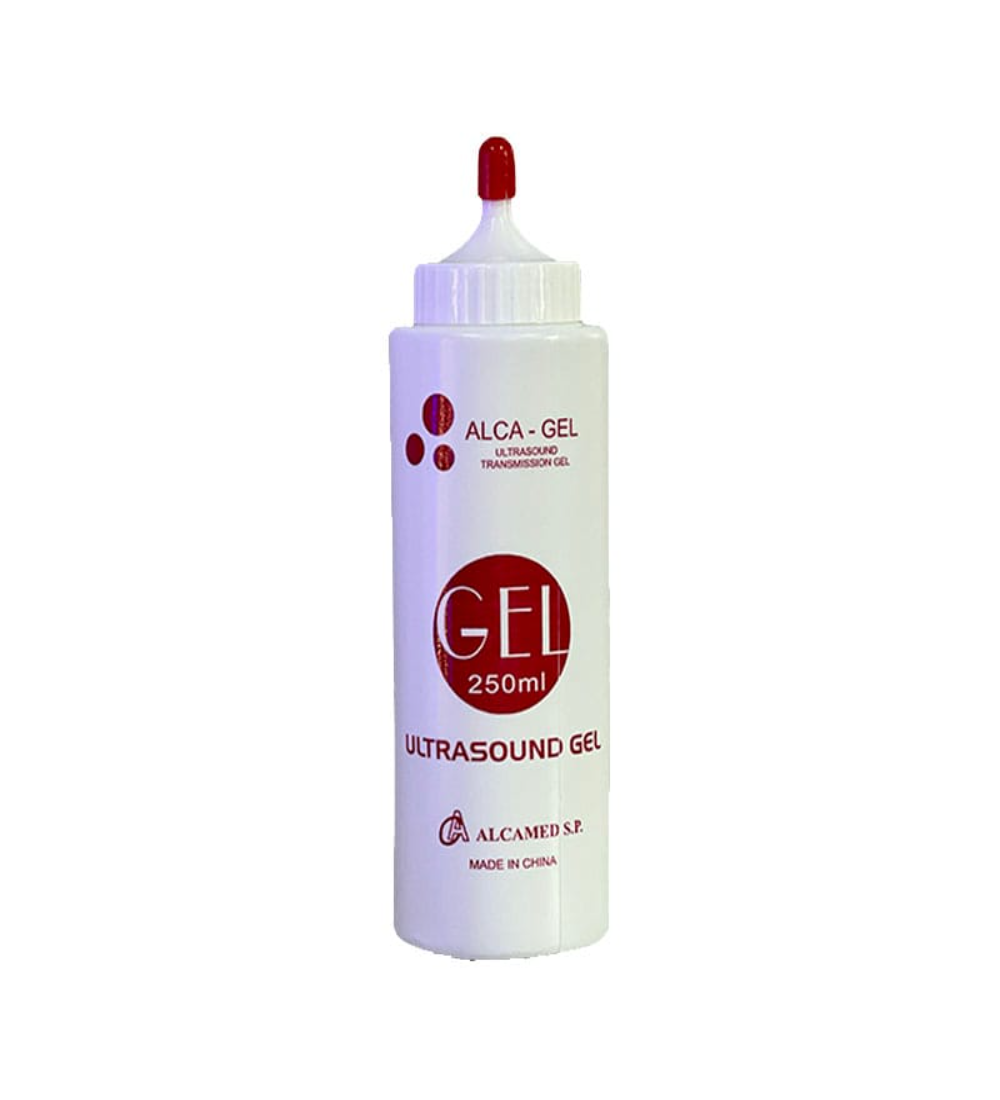 ultrasound-gel- Alcamed Alca-Gel Ultrasound Gel 250 mL - Image 1