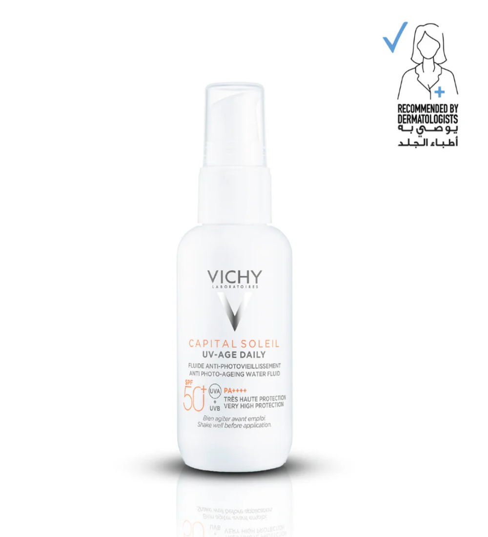 vichy capital soleil uv age spf 30 Vichy Capital Soleil UV - Age Anti Ageing Sunscreen SPF 50+ 50 mL - Image 1