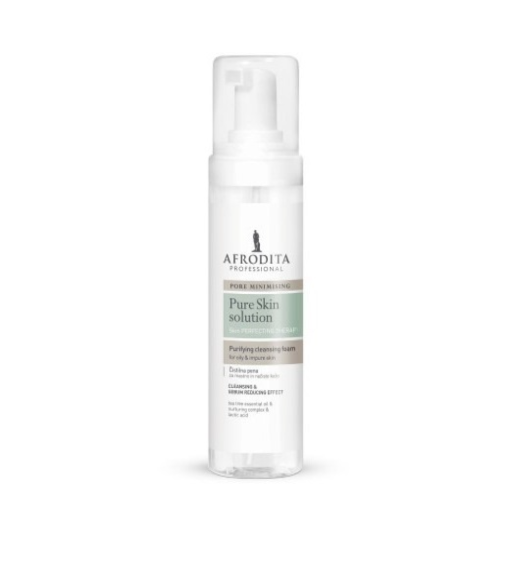 AFRODITA-Pure-Skin-Solution-Purifying-Cleansing-Foam Afrodita Pure Skin Solution Purifying Cleansing Foam 200 mL - Image 1