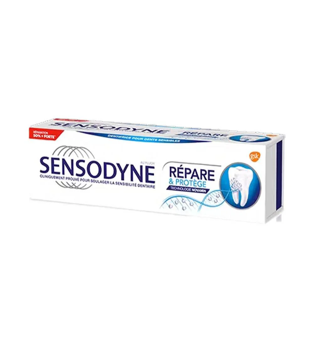 Sensodyne-Dentifrice-Repare-_-Protege-75ml--nova-parapharmacie-casablanca Sensodyne Repair & Protect 75 Toothpaste 75mL - Image 1