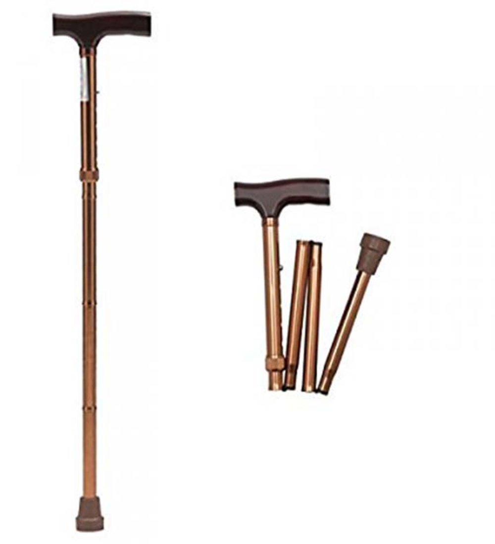 folding bronze Foldable Stick - Image 1