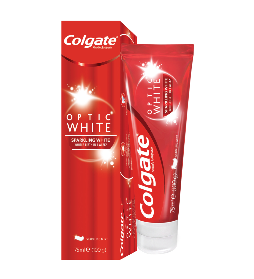 optic white Colgate Optic white Sparkling White Toothpaste 75 mL - Image 1