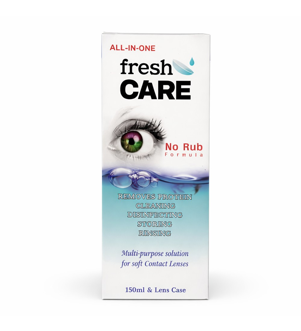 Slide1 Fresh Care Solution For Contact Lenses 150 mL - Image 1
