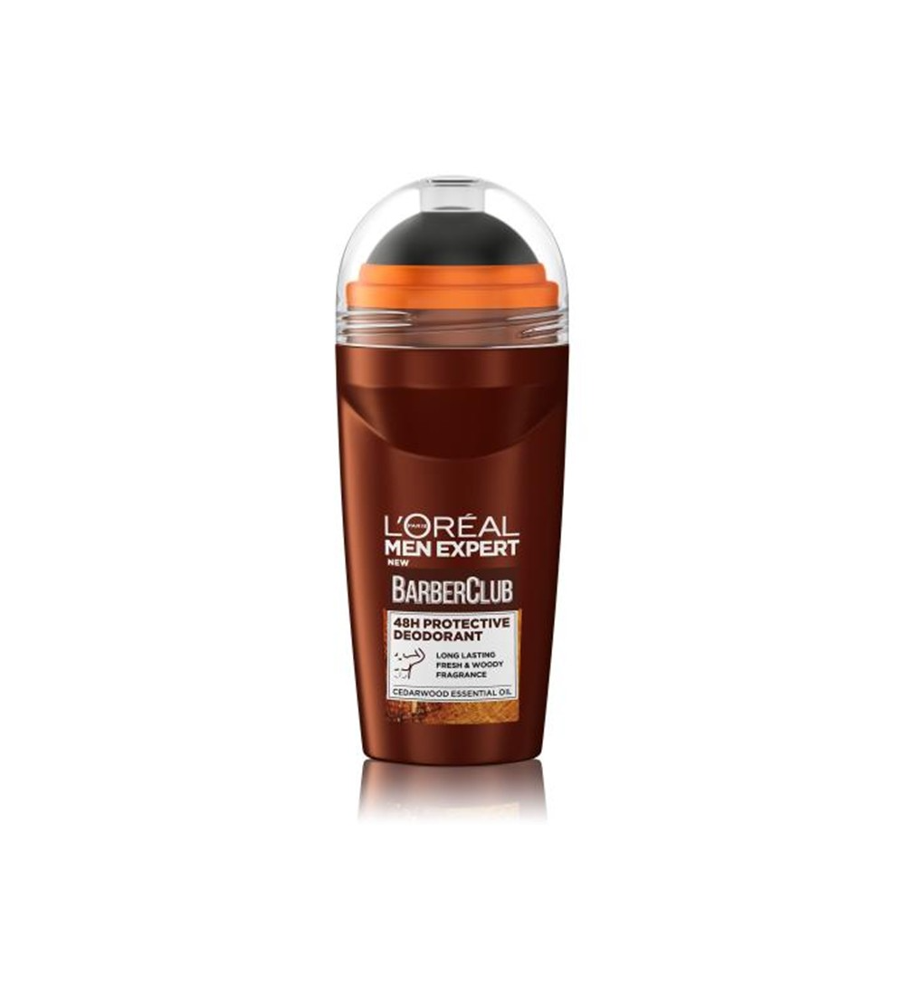 Slide2 L'Oreal Men Expert Barber Club 48H Protective Deodorant Roll On 50 mL - Image 1