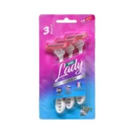 Derby Lady Platinum 3 Razors