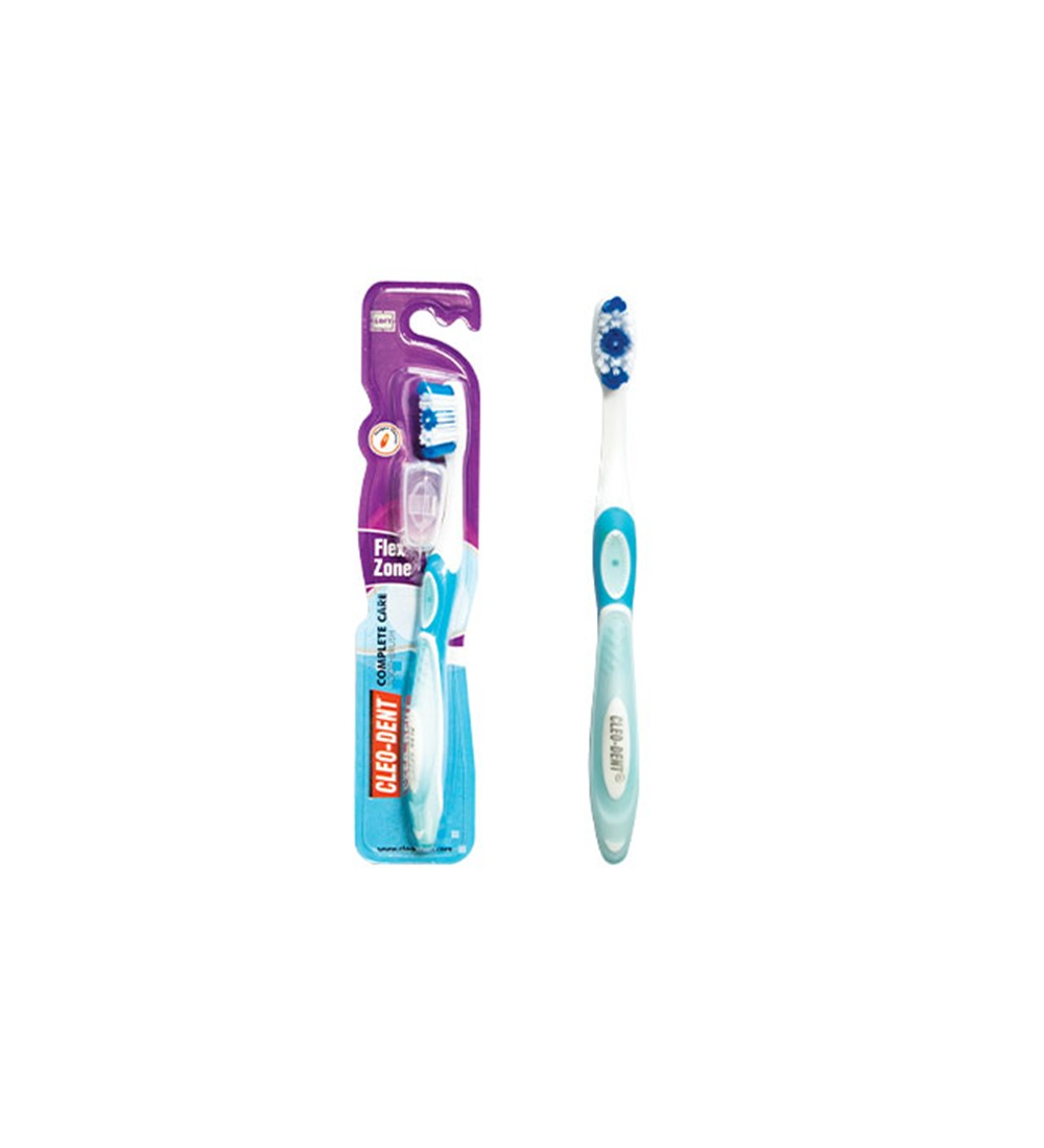 Slide1 Cleo-Dent Complete Care Flex Zone Toothbrush Soft - Image 1