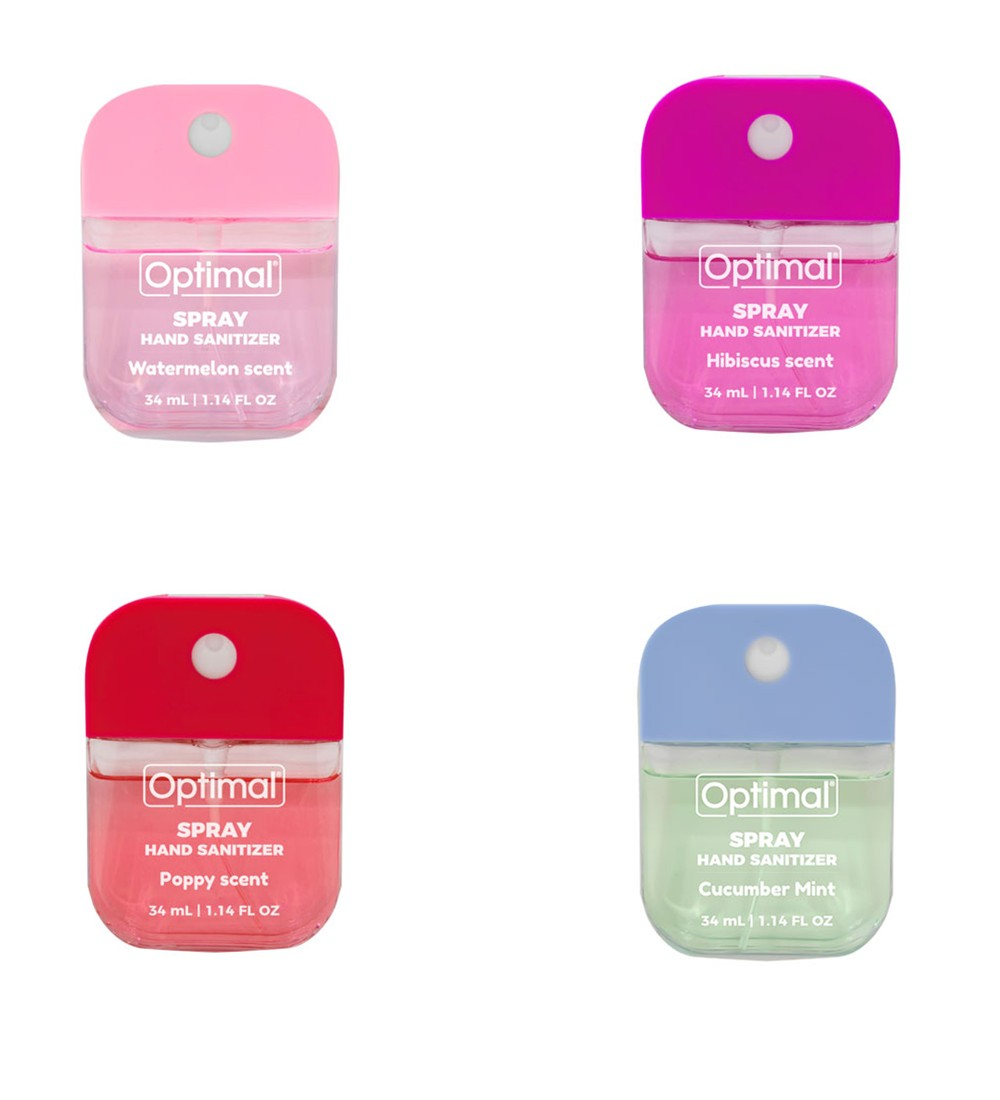 Slide1 Optimal Trendy Spray Hand Sanitizer 34 mL - Image 1