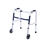 Aluminium Folding Walker With 2 Front Wheels For Pediatrics