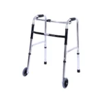 Aluminium Folding Walker With 2 Front Wheels