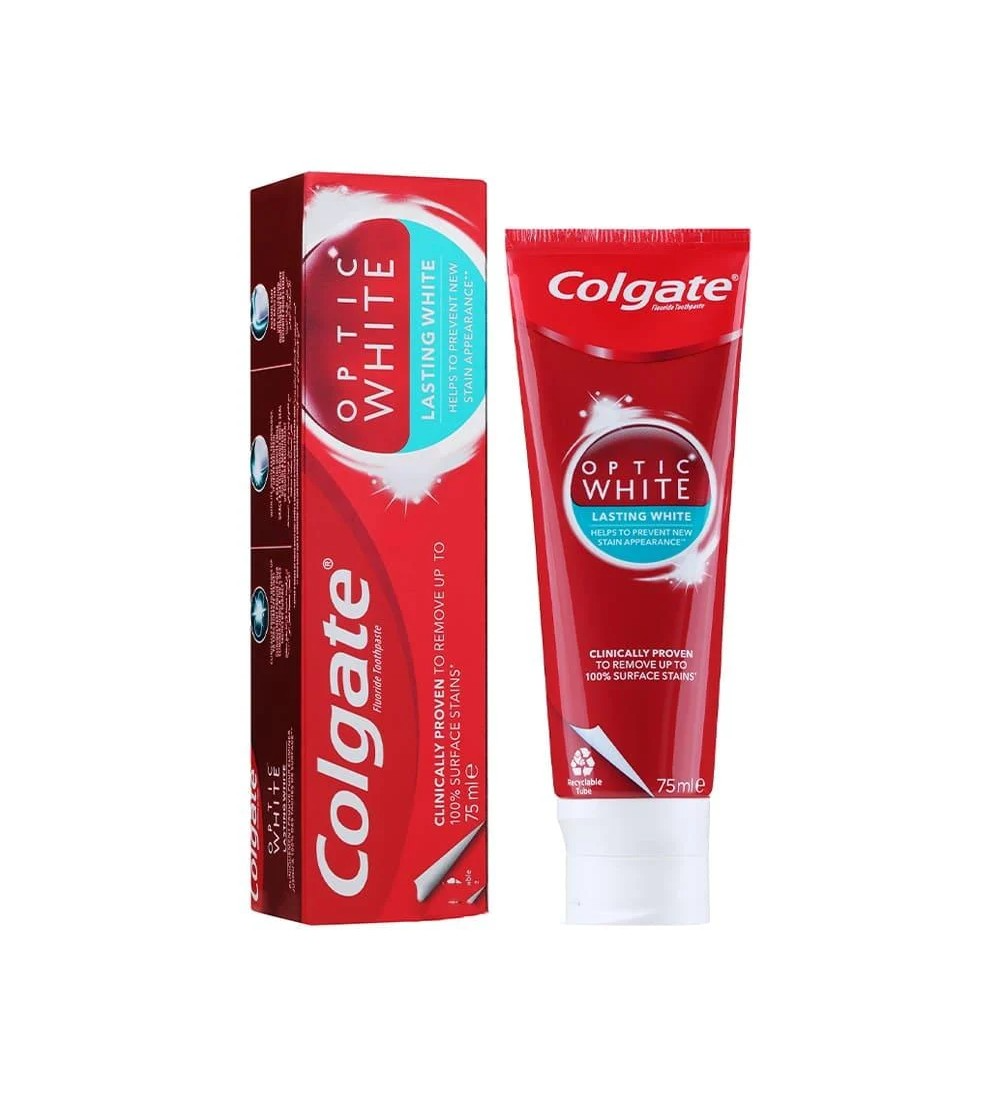 hfd Colgate Optic White Lasting White Toothpaste 75 mL - Image 1
