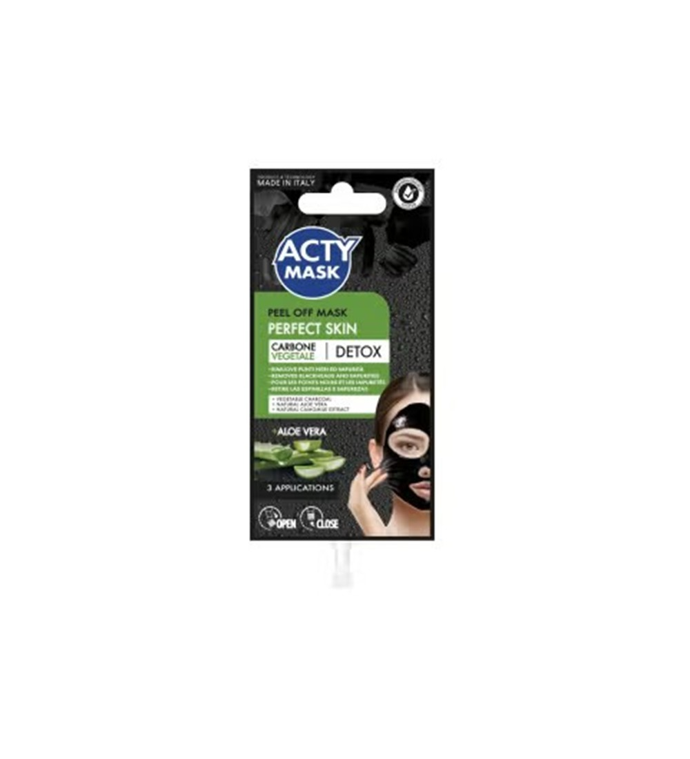 hgds Acty Mask Peel Me Peel Off Detox Mask With Aloe Vera & Charcoal - Image 1