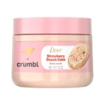 Dove x Crumbl Body Scrub Strawberry Crumb Cake 425g