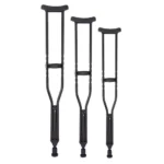 Albro Axillary Crutches Black 1 Stick