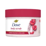 Dove Body Scrub Crushed Cherries & Chia Milk 425g