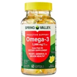 Spring Valley Omega 3, 1000 mg Fish Oil-60 softgels