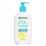 Garnier Fast Clear Gentle Cleanser Face Wash for Acne Prone Skin 250 mL