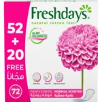 Freshdays Daily Liners Normal Scented 72 Pads