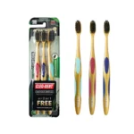Cleo-Dent Charcoal Bristles Soft 2+1 FREE