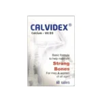 Calvidex Calcium + Vit D3 60 Tablets