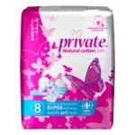 Private Extra Thin Super 8 Pads