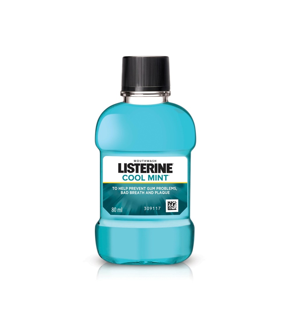 bfd ListerineCool Mint Mild Pocket Size 80 mL - Image 1