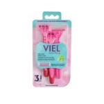 Viel 3 Blades Razor Rubber Hand With Aloe Vera